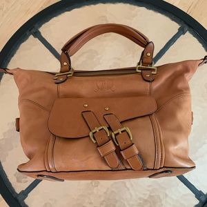 Ralph Lauren Leather Satchel Bag